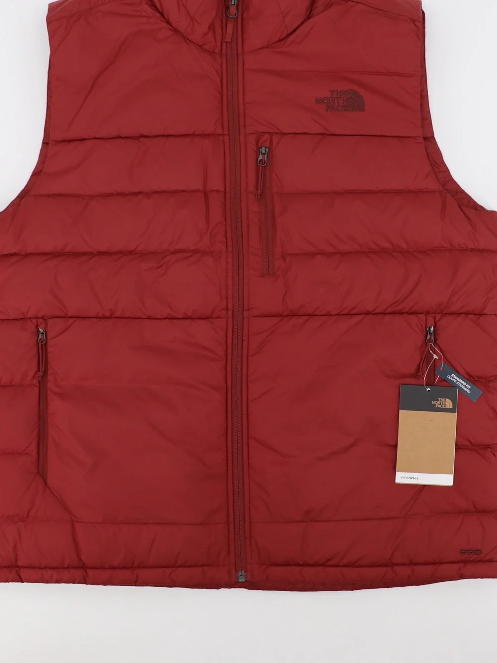 The North Face Men’s Aconcagua 2 XXL Down Vest Brick House Red New Authentic